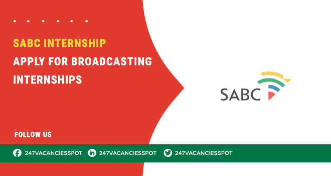 SABC Internships for TV, News, and Media Fields